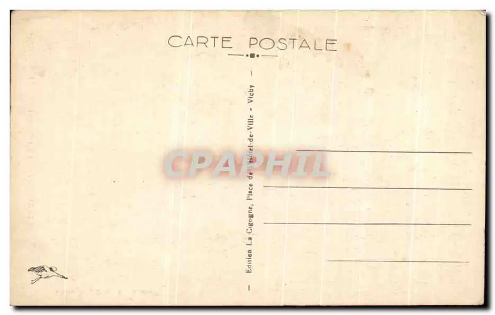 Auvergne - Igreja de Artonne em torno de 1854 — desenho de Bérillon - Algueperse - Verso