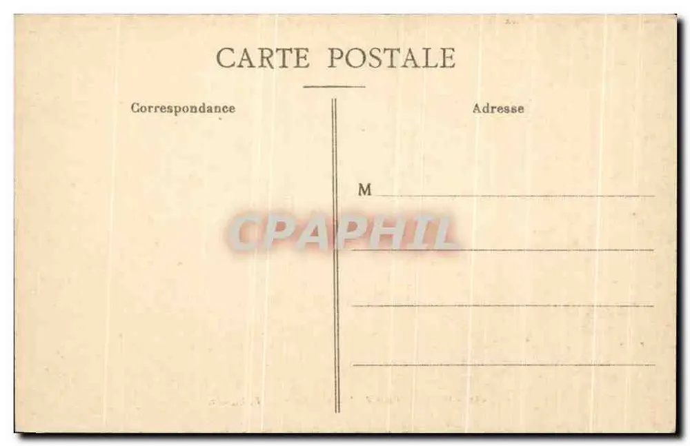 Dijon — Hof des Hôtels Liégeard — L. V., Verlag - Rückseite