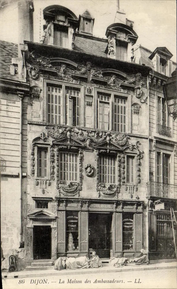 Dijon — Das Ambassadorenhaus — L.I. - Vorderseite