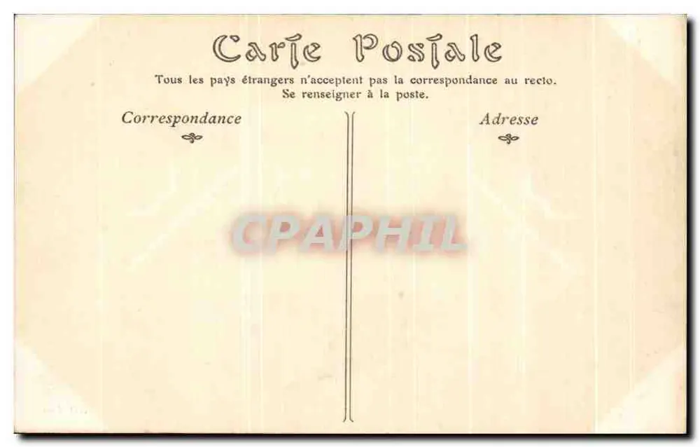 Castelo de CHENONCEAUX — fachada oriental — Graphphil - Verso