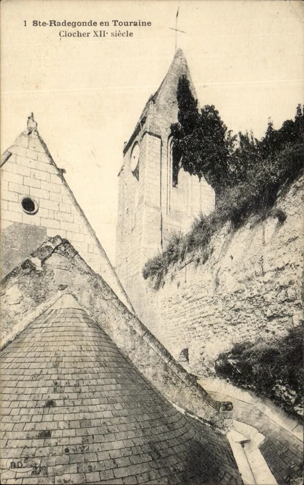 Ste-Radegonde in Touraine — Clocher XIIe siècle — Verleger RD.3 - Vorderseite
