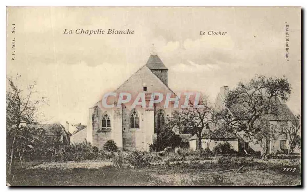 A Capela Branca — A Torre da Igreja — Y. P. Paris, No. 4 - Frente