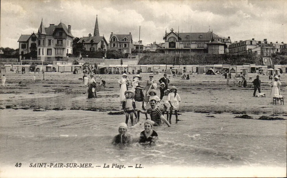 Saint-Pair-sur-Mer — La Plage — LL. — n°42 - Anverso