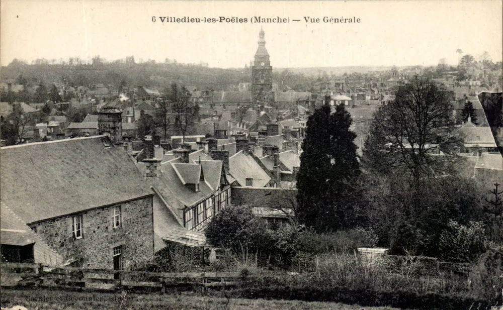 Villedieu-les-Poêles (Manche) — Vista Geral — Garnier et Cie, editores - Frente