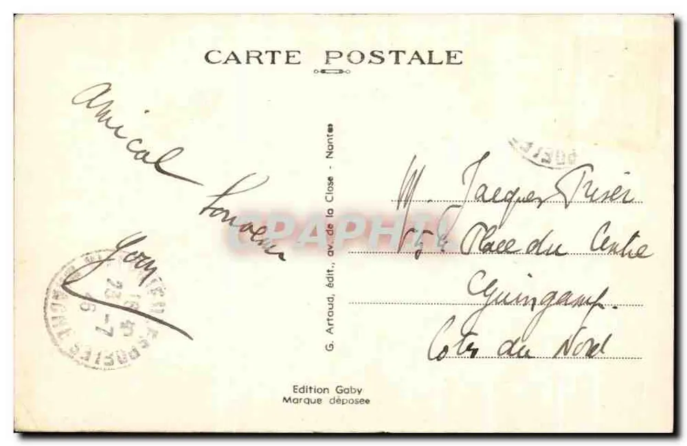 Villedieu-les-Poêles (Manche) — La Chiesa (XVI secolo) — L'Ingresso — Edizione Gaby - Verso