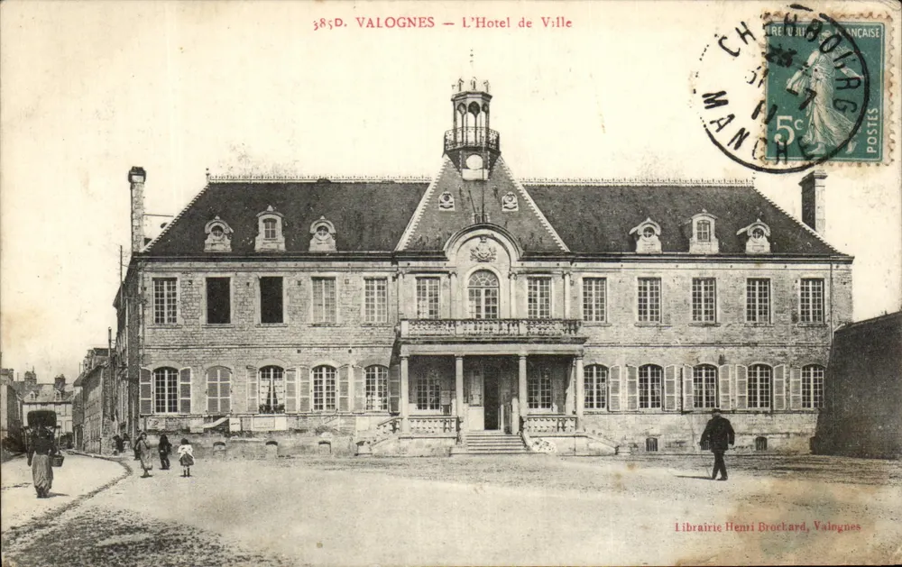 Valognes — Stadhuis — Librairie Henri Brockard - Voorkant