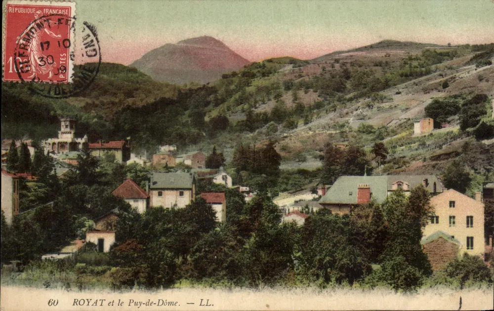 Royat e o Puy-de-Dôme — LL. — 60 - Frente