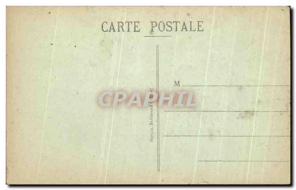 Mont-Dore — Bahnhofsviertel und Puy Gros — L'Auvergne Illustrée n°1821 - Rückseite