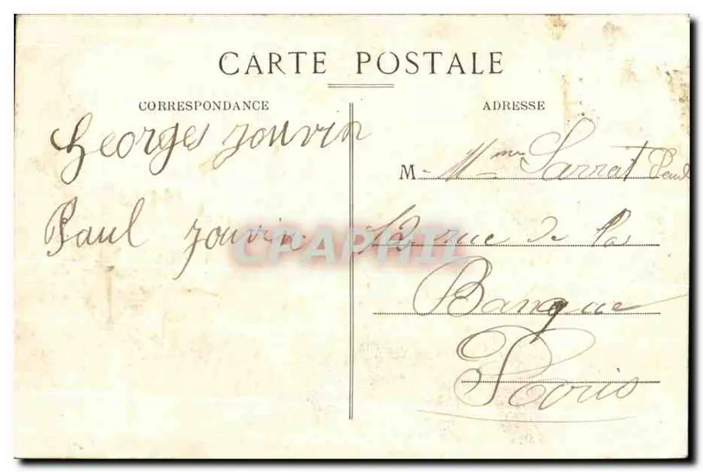 Carolles — Le Pont du Lude — Sortie sur la Mer — éditeur non visible - Rückseite