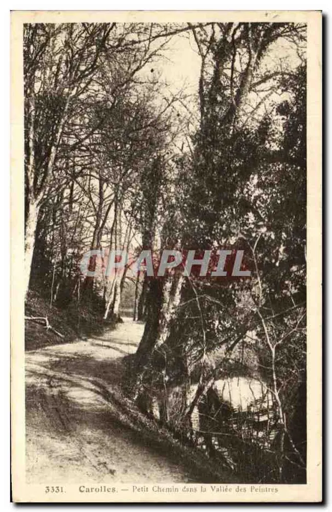 Carolles — Kleiner Weg in der Tal der Maler — 3331 - Vorderseite