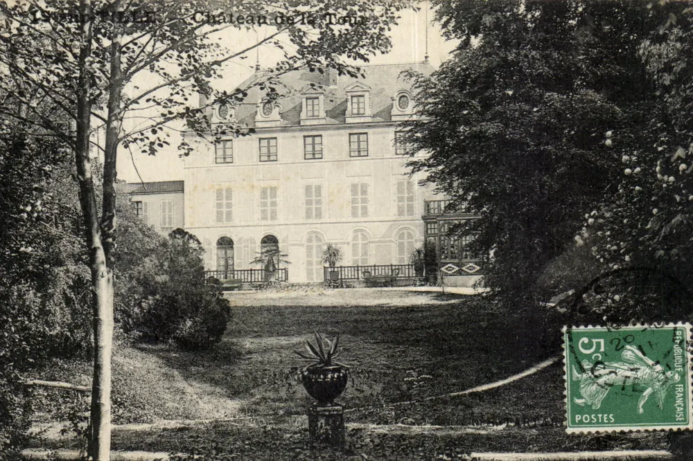 Isseauxville — Schloss der Turm — Verleger nicht sichtbar - Vorderseite