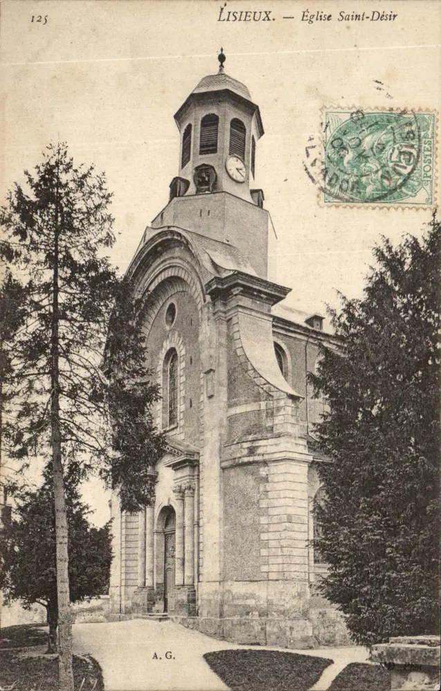 Lisieux — Igreja de São Désir — A.G. n°125 - Frente
