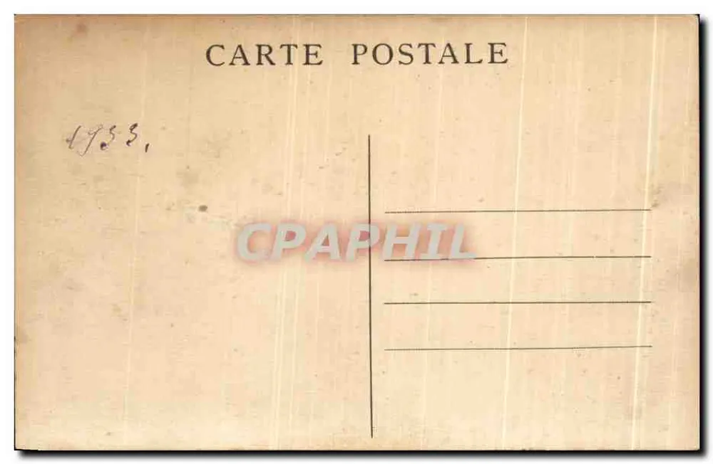 Saint-Patrice (I.-et-L.) — Castelo de Chabrol - Verso