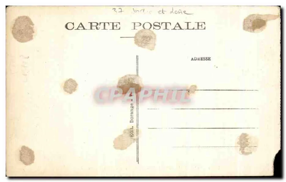 Chenonceau (Loire-et-Cher) — Le Château — Le Vestibule — R.D. - Verso