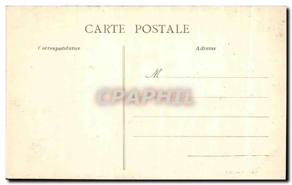 CAEN — Abbaye aux Dames gegründet von Königin Mathilde, 11. Jahrhundert - Rückseite