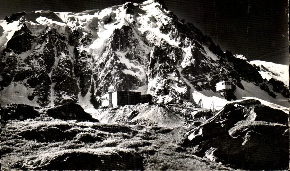 Aiguille du Midi — Seilbahn — Verlag: Le Touring International - Vorderseite