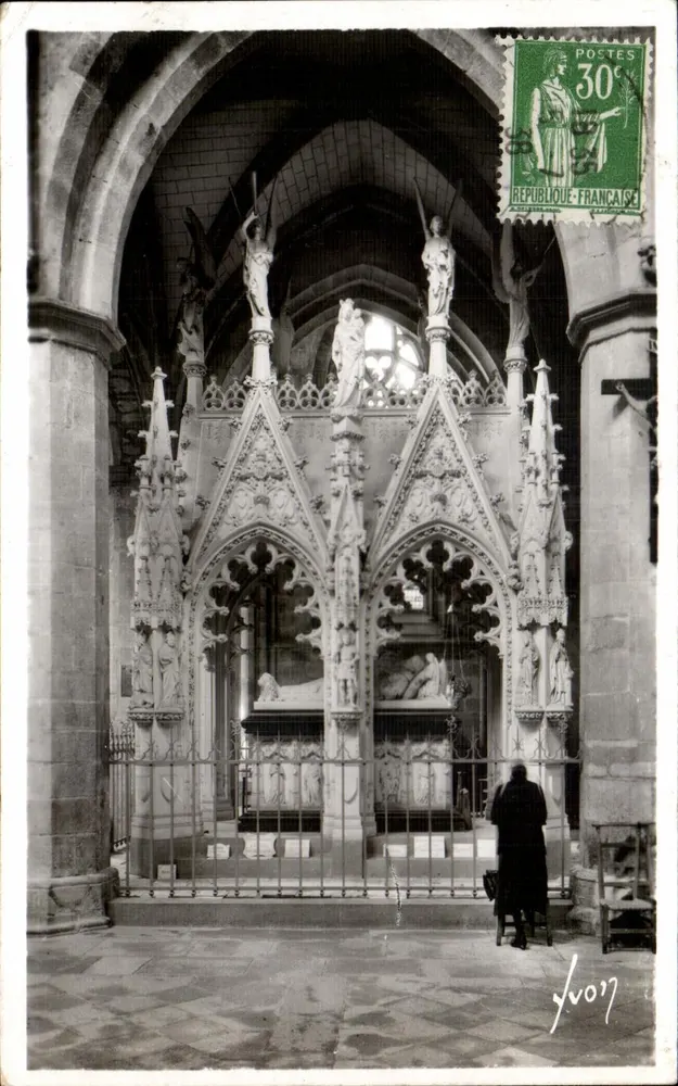 Tréguier (Côtes-du-Nord) — Die Kathedrale - Grabmal von St. Yves — Éditions d'Art 'Véron' Paris - Vorderseite
