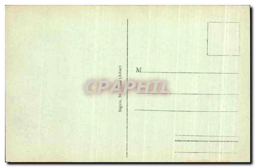 Der Capucin — Le Mont-Dore — L'Auvergne pittoresque — Verlag Huguenin, Stéphane (Allier) — Nr. 3248 - Rückseite