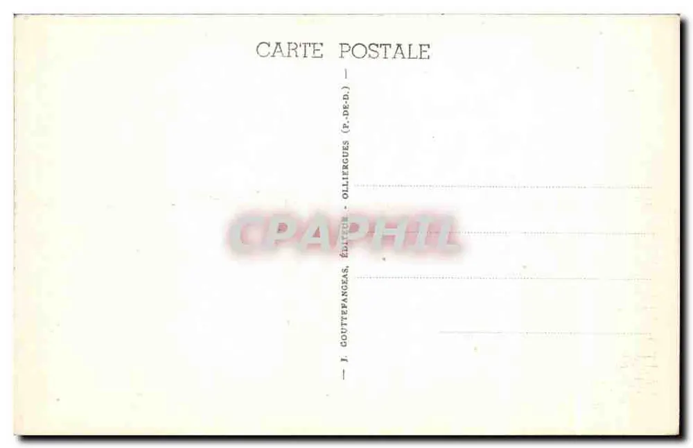 Royat — O Grande Hotel — G. D'O. - 1139 - Verso