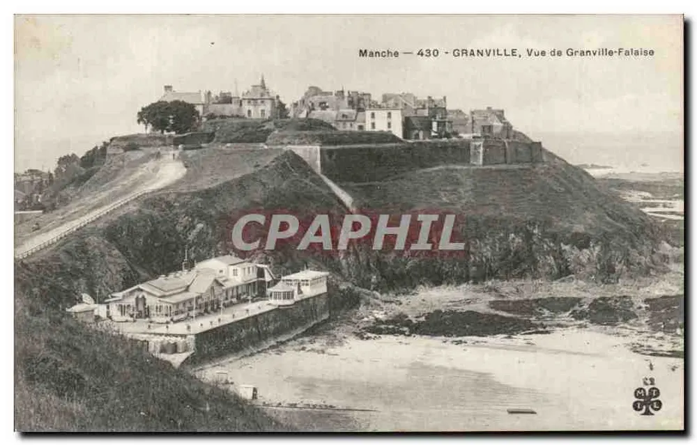 Granville — Ansicht von Granville-Falaise — Manche 430 - Vorderseite