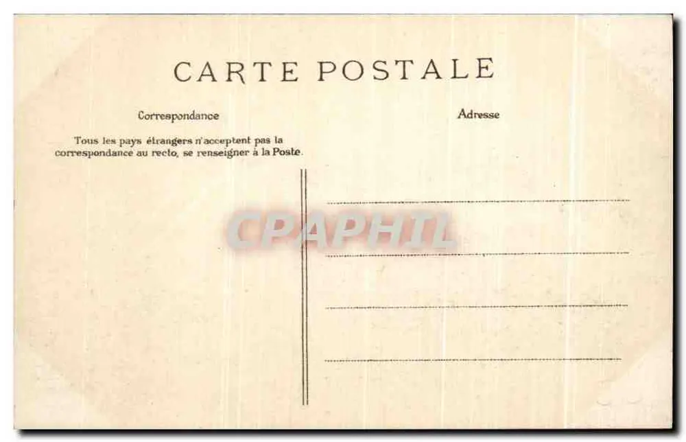 Granville — Die Apse der Notre-Dame de Lihou — Gotischer Stil der 15. und 16. Jahrhunderte — Vintage Postcard/Antike Ansichtskarte n°22 - Rückseite