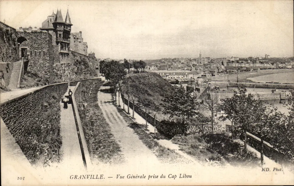 Granville — Allgemeiner Blick von Cap Libou — ND. Foto n° 101 - Vorderseite