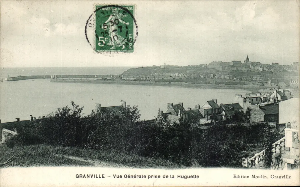 Granville — Allgemeiner Blick von der Huguette — Edition Moulin, Granville - Vorderseite