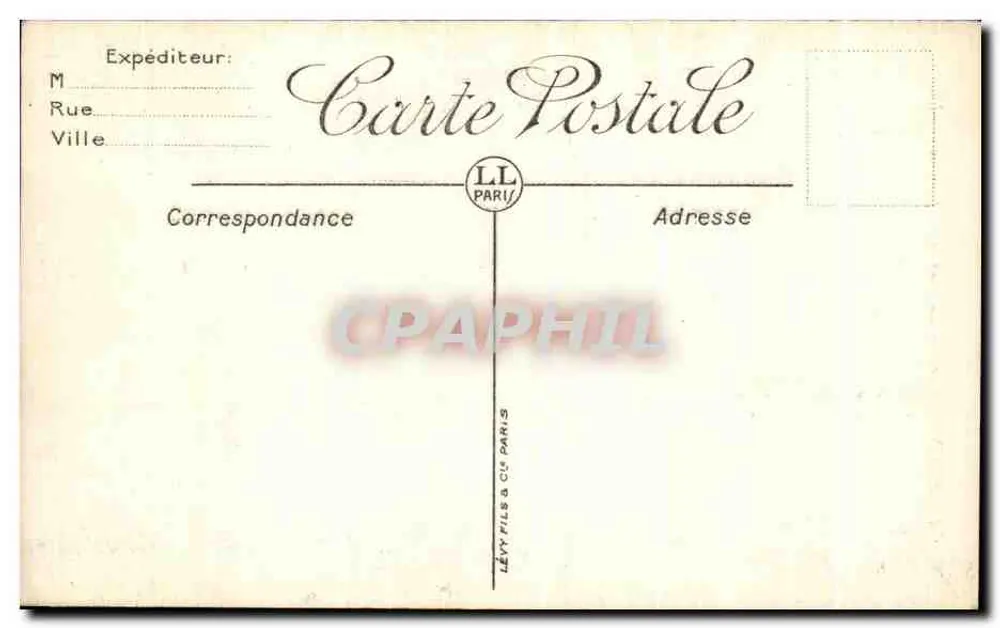 Carcassonne (Cité) — La Torre dell'Inquisizione — LL - Verso