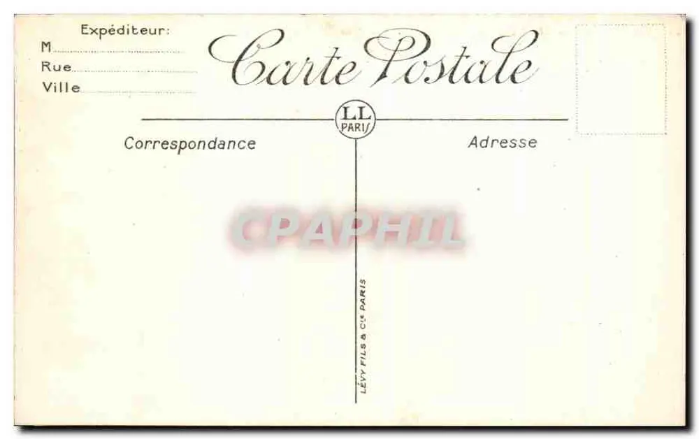 Carcassonne (Stadt) — La Tour Cahuzac und La Tour de l'Évêque — LL - Rückseite