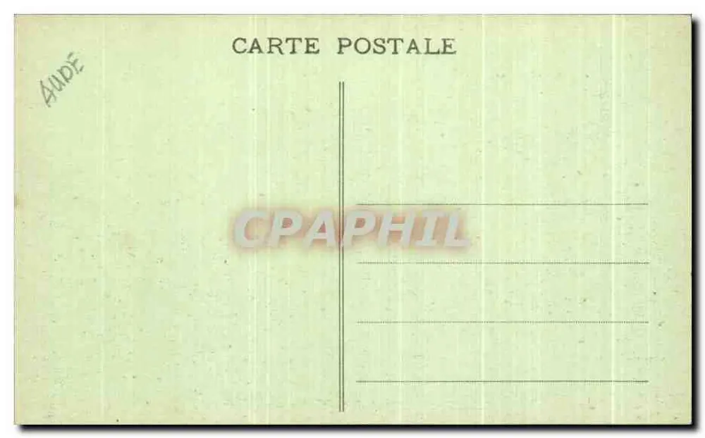 Cité de Carcassonne — Wisigoth-Türme und Trésaut, Lices Basses — Phot. E. Roudière, Verlag - Rückseite