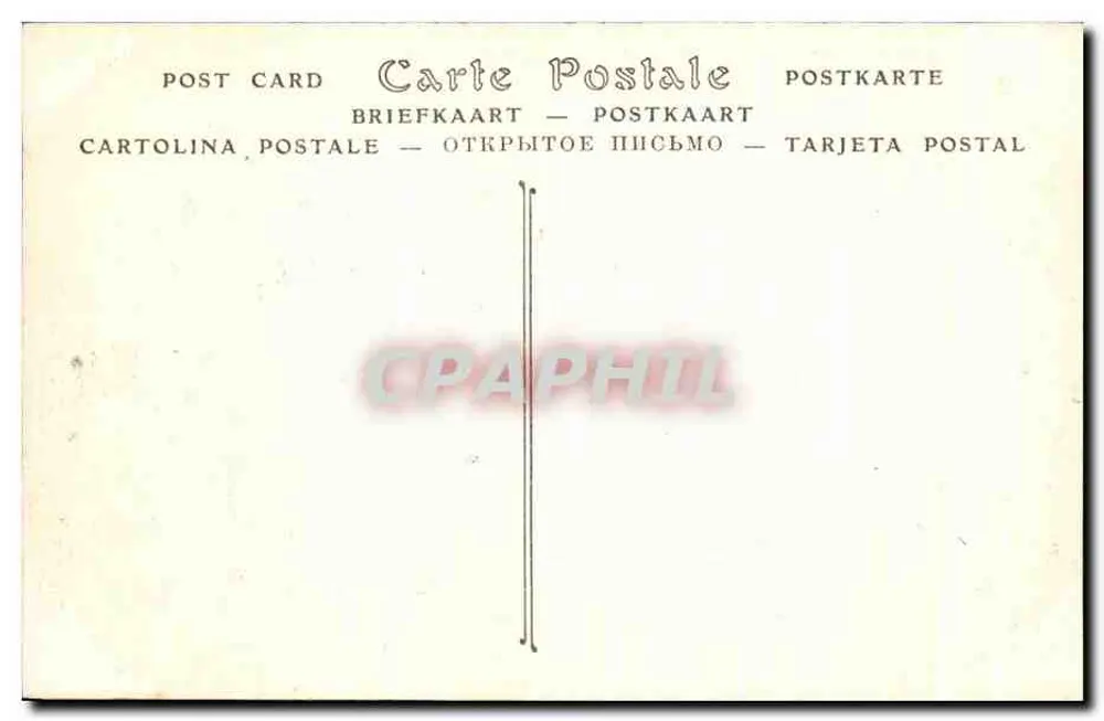 Stadt CARCASSONNE — Die Gräben, Südostseite — Verlag C. P. R. P. 144 - Rückseite