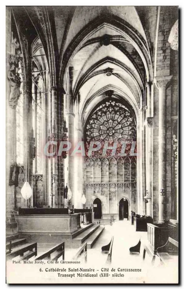Kathedrale Saint-Nazaire – Südturmkreuzgang – 13. Jahrhundert – Fot. Miche Jordy, Cité de Carcassonne - Vorderseite