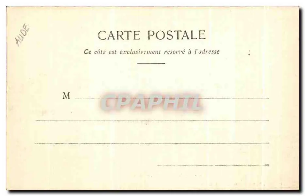 Cité de Carcassonne - Vista geral Oeste — Lib. P. Abadie, 36, Rue de la Gare. Cl. F. Cluzou - Verso