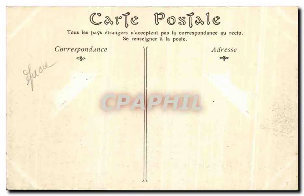 Cité de Carcassonne — Ansicht vom Nordwesten — ND Phot - Rückseite