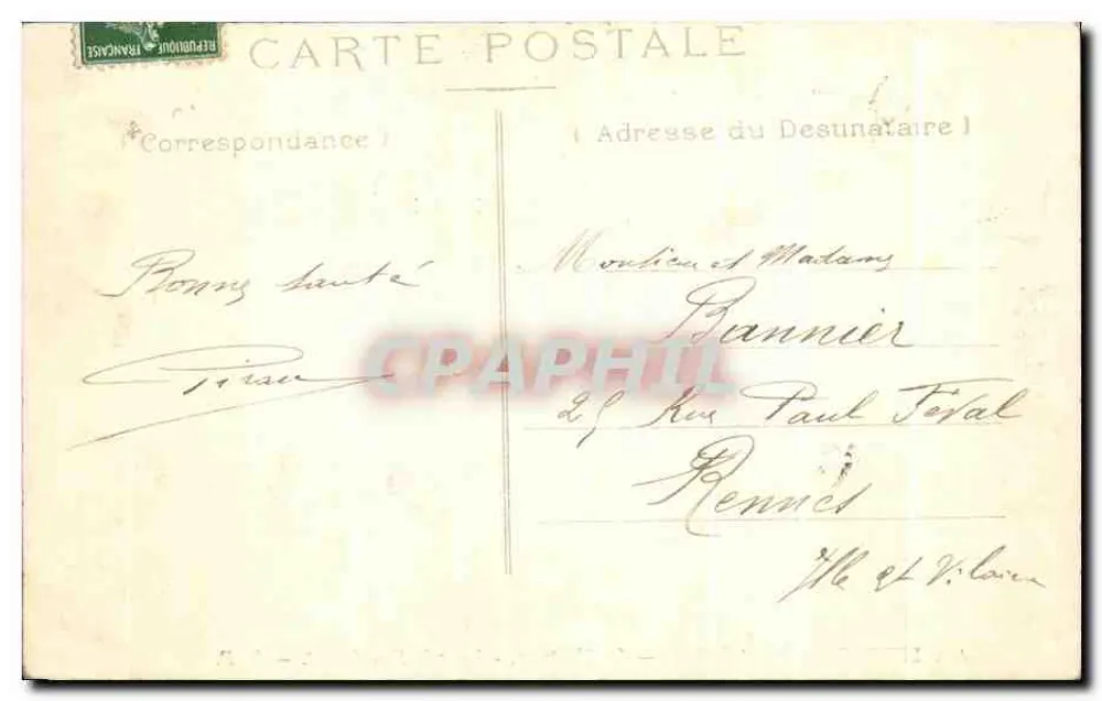 Luynes (Indre-et-Loire) — O Castelo — Facha Sul-Oeste — N.P. - Verso