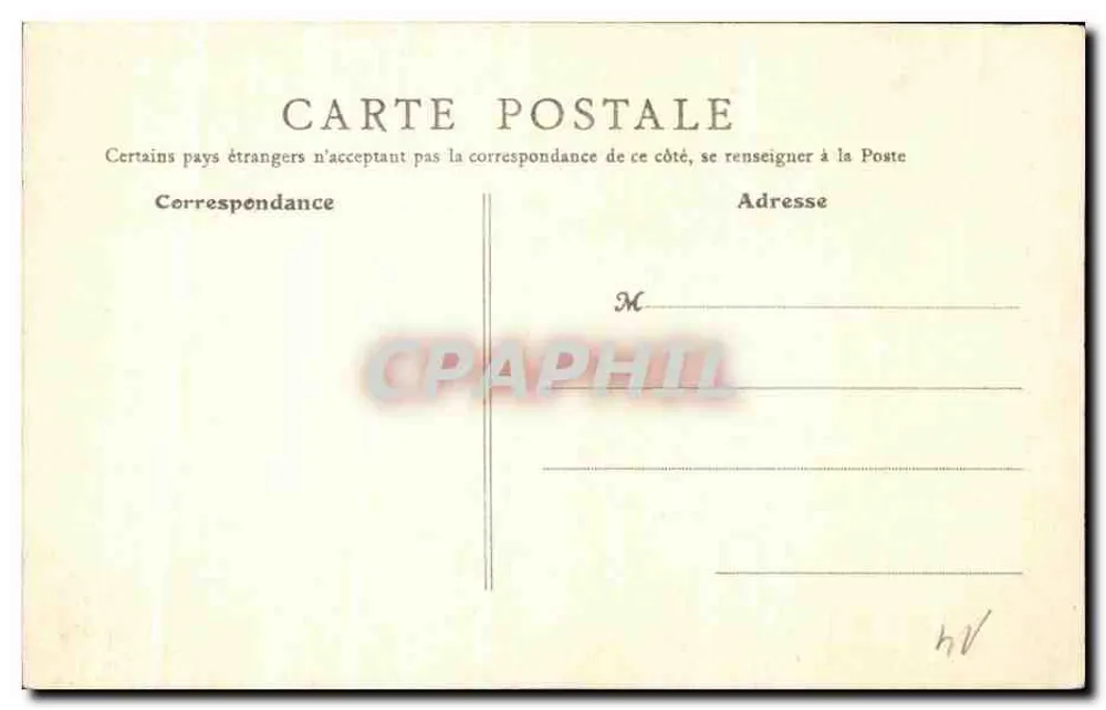 Caen (Calvados) - O Velho Saint-Gilles — B. F., Paris, n°3 - Verso