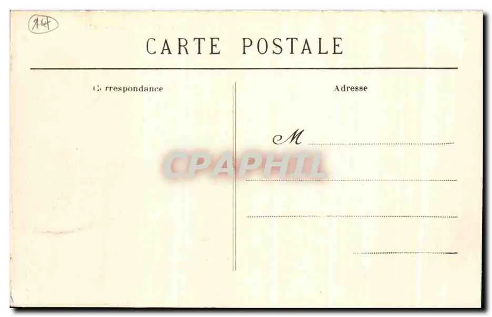 CAEN — Abside da Igreja de São Etienne — Editor E. R. (nº 80) - Verso
