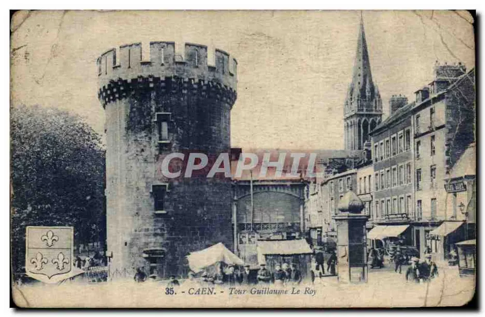 Caen — Torre Guillaume Le Roy — editor não identificado, n° 35 - Frente