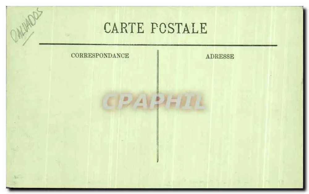 Caen — Abside da Abadia dos Homens — LL - Verso