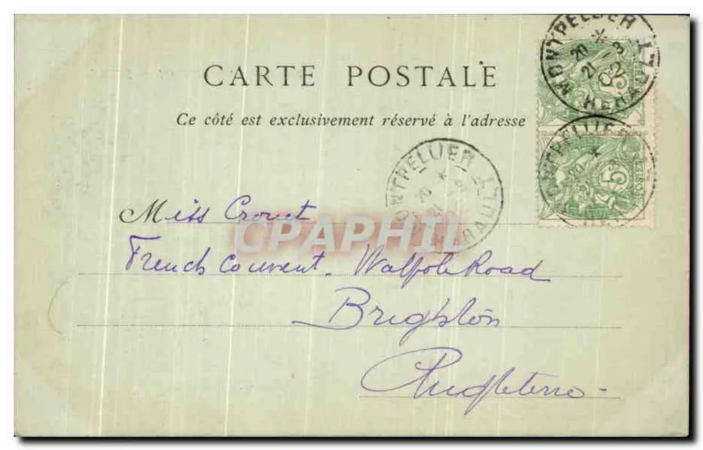 Arles — Os Aliscamps — ND Phot - Verso