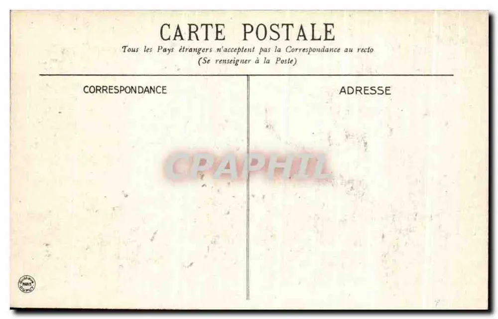 Vichy — La Terraza del Casino — G.D. n°13 - Reverso
