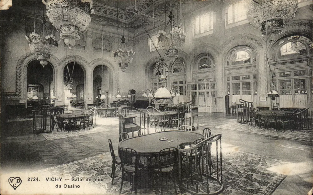 Vichy — Salle de jeux du Casino - Vorderseite