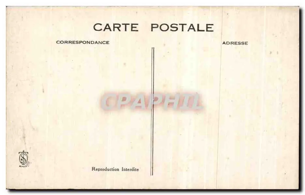 Lisieux — Prozession vom 30. Sept. 1925 — Der Prozessionszug der Bischöfe, Grande Rue - Rückseite