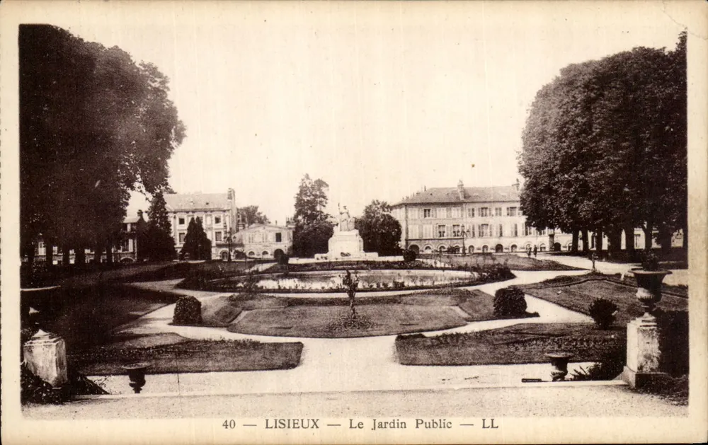 Lisieux — O Jardim Público — LL - Frente