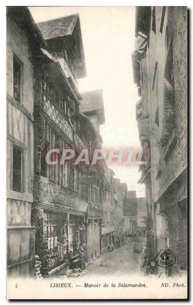 Lisieux — Castillo de la Salamandra — ND. Fot. - Anverso