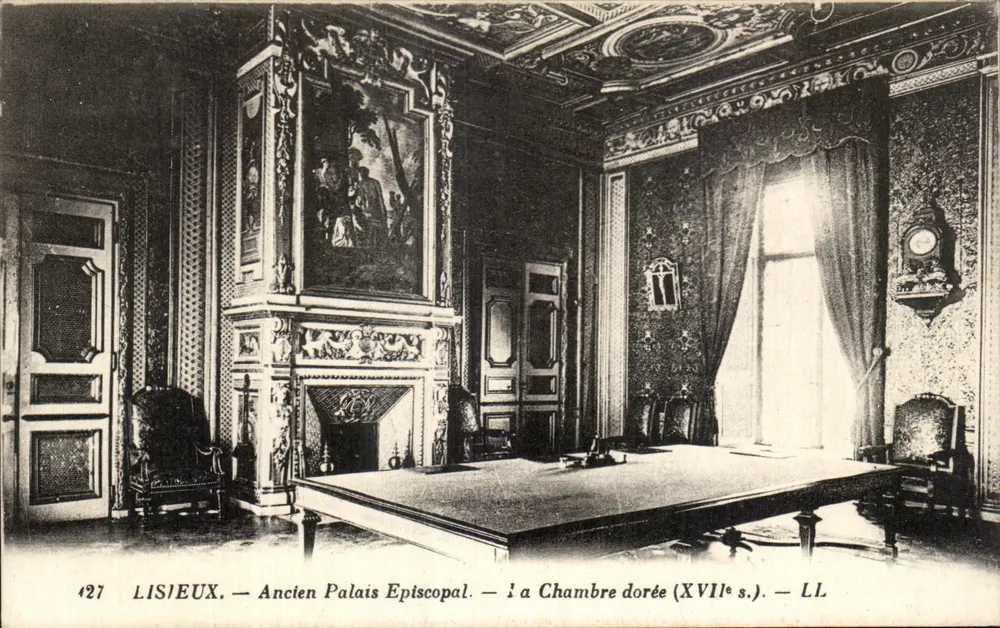 Lisieux — Ehemaliger Bischofspalast — Goldraum (17. Jahrhundert) — LL - Vorderseite