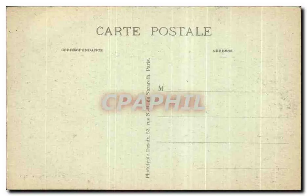 Sombernon - Vista geral (lado oeste) — Ed. N. Debranard, Paris N° 1776 - Verso