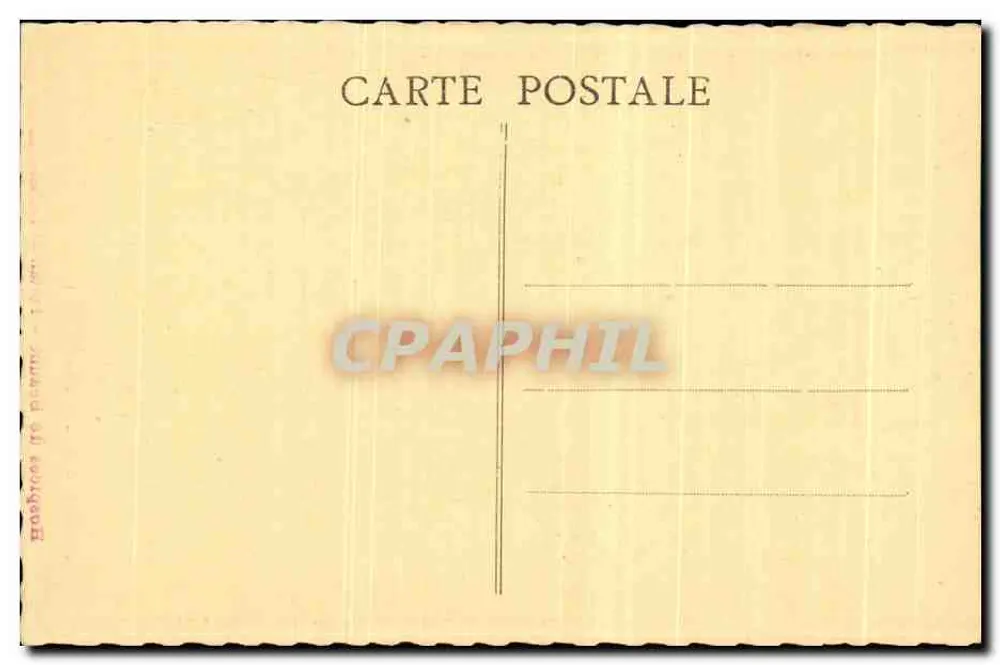 Hospices de Beaune - Portal des Hôtel-Dieu - Bonne Anne, Verlag - Beaune (Deposited) - Rückseite