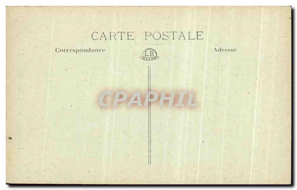 Braune — Ansicht von Le Creux du Cheval, Boulevard Bretonnière — Ronco, Verlag Braune (Doubs) - Rückseite