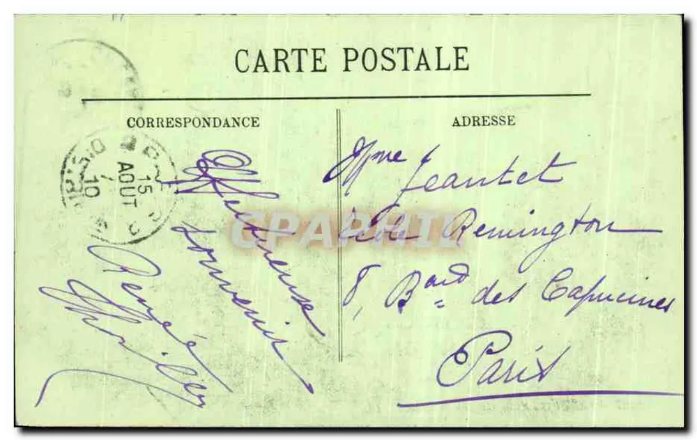 TROUVILLE — Coucher de Soleil — LL. — N° 137 - Verso